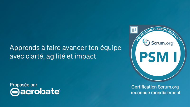 Professional Scrum Master Certification (PSM I)